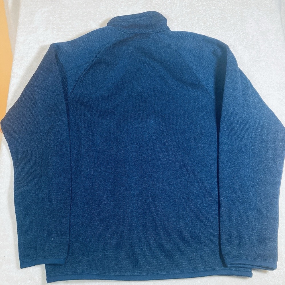 Patagonia Better Sweater 1/4 Zip Blue Mens Size M Pullover Fleece - Picture 8 of 8